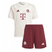 Camiseta Bayern Munich Leroy Sane #10 Tercera Equipación para niños 2023-24 manga corta (+ pantalones cortos)